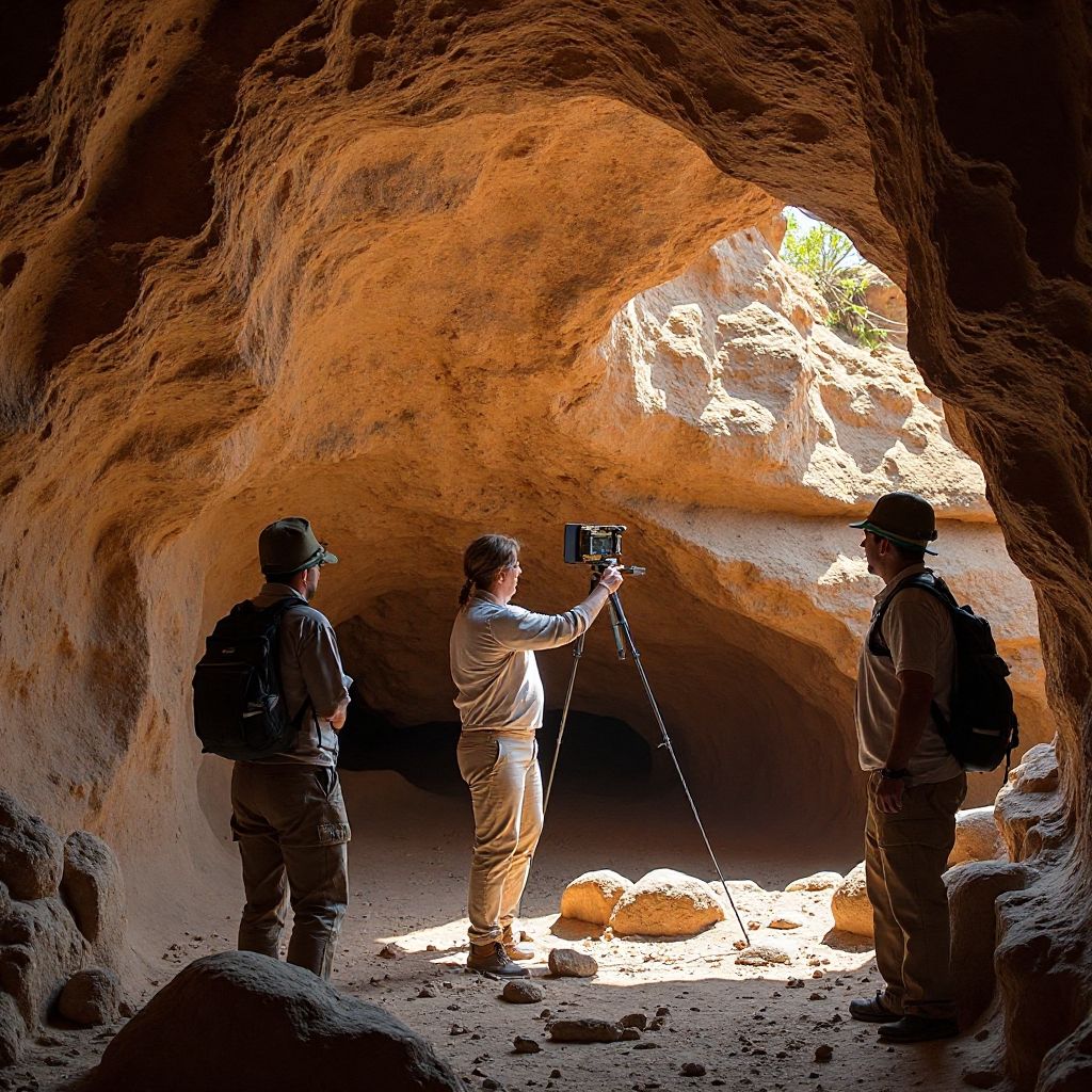 Aboriginal rock art documentation