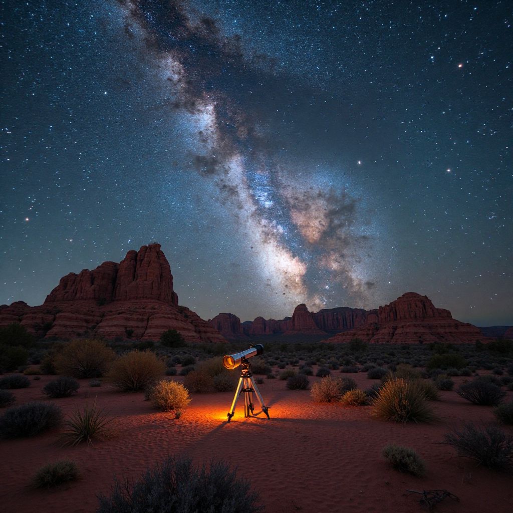 Night sky photography in the Outback